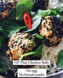 GF Thai Chicken Balls